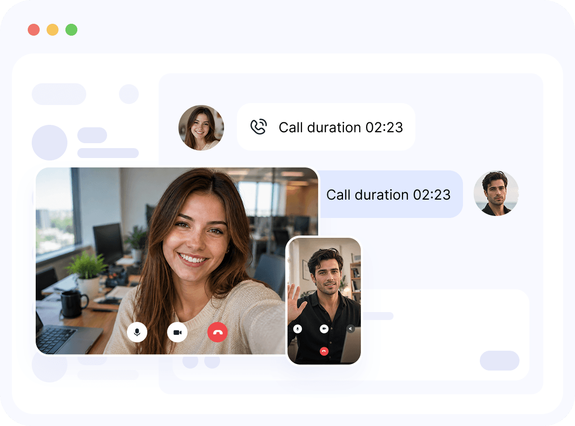 Calls and meetings