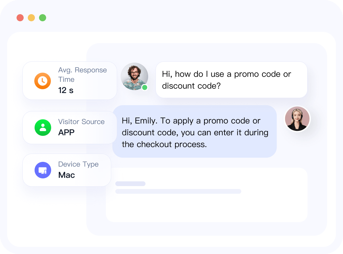 Service client en ligne